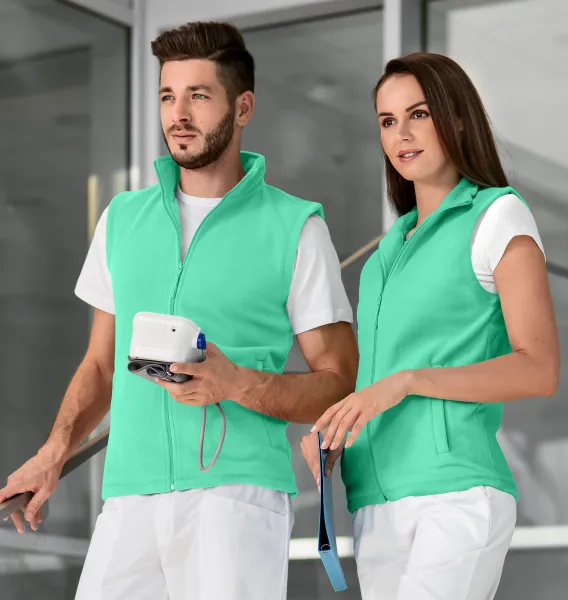 Vesta klasická - Unisex fleecová vesta - pre ženy aj pre mužov