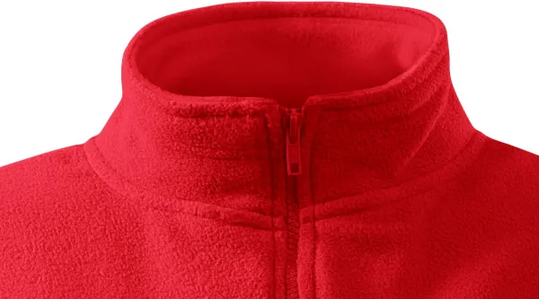 Dámska bunda fleecová - Zapínanie na zips až ku brade
