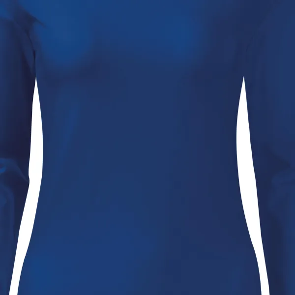 Dámske tričko priliehavé s dlhým rukávom - Jemne zúžený strih