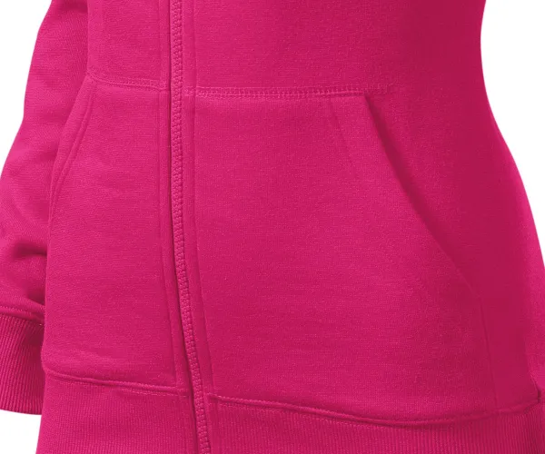 Dámska mikina s kapucňou - Vrecká v štýle klokanky