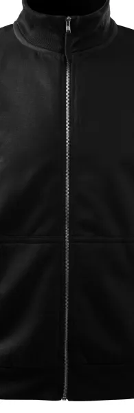 Pánska mikina jednoduchá bez kapucne - Kovový zips