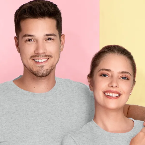 Tričko ľahké s krátkym rukávom - Klasický okrúhly výstrih