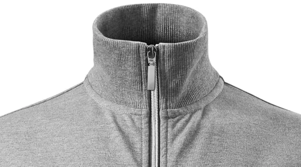 Dámska mikina bez kapucne - Vysoký golier