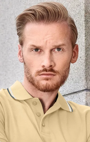 Pánska polokošeľa klasická - Zapínanie na 3 gombíky