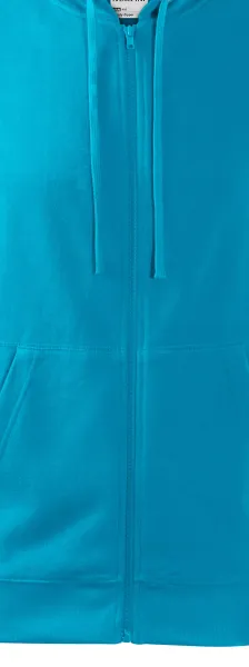 Pánska mikina s kapucňou - Zips vo farbe mikiny