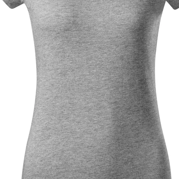 Dámske tričko s V-výstrihom zúžené - Jemne zúžený strih