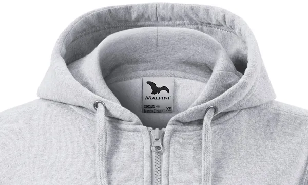 Dámska mikina s kapucňou - Kapucňa so šnúrkami na stiahnutie