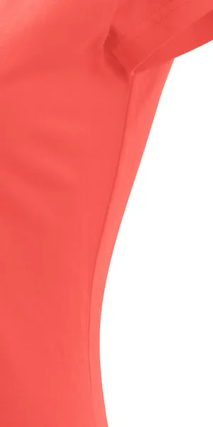 Dámske tričko s veľmi krátkym rukávom - Strih s bočnými švami