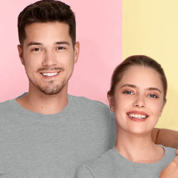 Tričko ľahké s krátkym rukávom - Klasický okrúhly výstrih