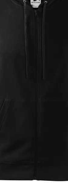 Pánska mikina s kapucňou - Zips vo farbe mikiny