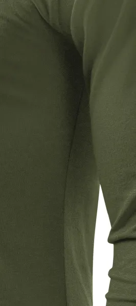 Pánske tričko s dlhým rukávom - Strih s bočnými švami