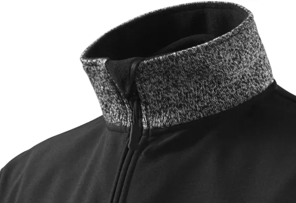 Pánska bunda voľnočasová - Zdvihnutý golier proti chladu na krku