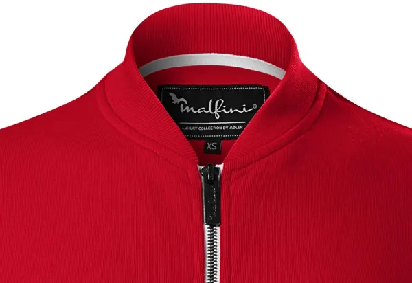 Dámska mikina so skrytými vreckami - Golier v štýle bomber