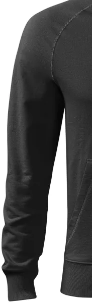 Pánska mikina kontrastná, s kapucňou - Klasické dlhé rukávy