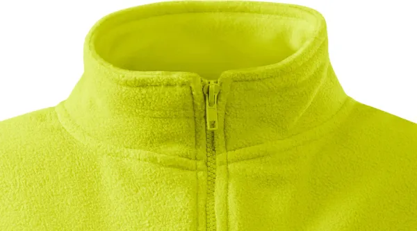 Dámska bunda fleecová - Zapínanie na zips až ku brade