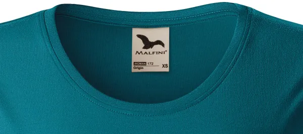 Dámske tričko, organická bavlna - Klasický okrúhly výstrih