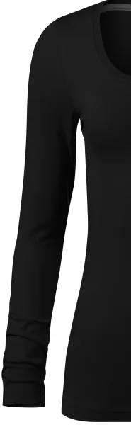 Tričko s dlhými rukávmi a hlbším výstrihom - Klasické dlhé rukávy