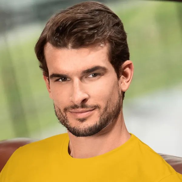 Tričko vyššej gramáže unisex - Klasický okrúhly výstrih