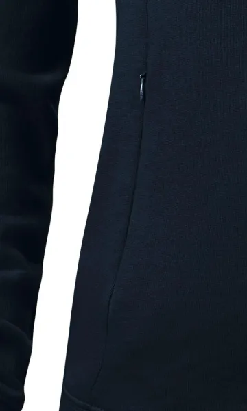 Dámska mikina so skrytými vreckami - Skryté vrecká so zipsom