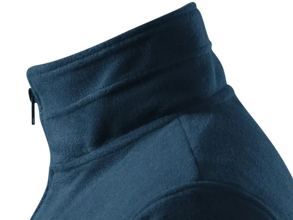 Pánska fleecová bunda - Zdvihnutý golier proti chladu na krku