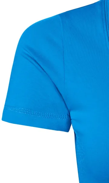 Dámske tričko s ozdobným prešitím - Krátke priliehavé rukávy