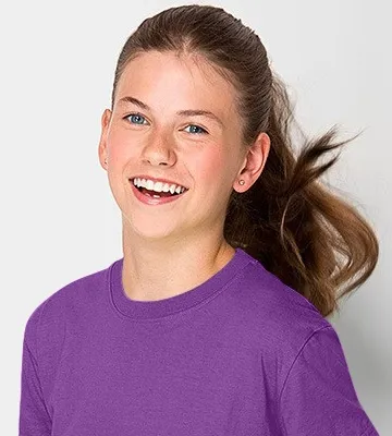 Detské ľahké tričko - Klasický okrúhly výstrih