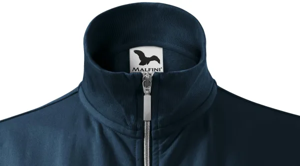 Dámska mikina bez kapucne - Vysoký golier