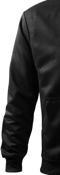 Pánska mikina jednoduchá bez kapucne - Klasické dlhé rukávy