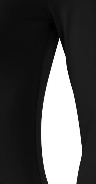 Tričko s dlhými rukávmi a hlbším výstrihom - Strih s bočnými švami