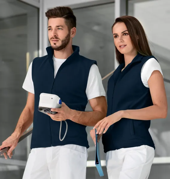 Vesta klasická - Unisex fleecová vesta - pre ženy aj pre mužov