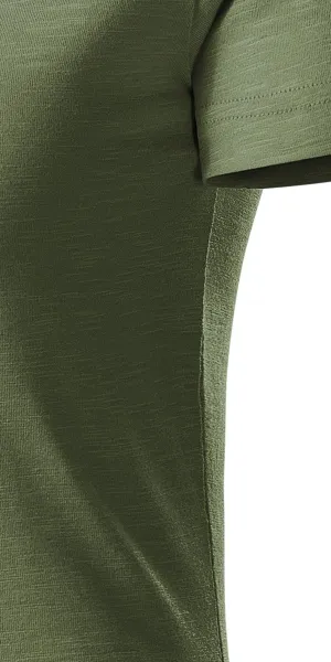 Dámske tričko, štruktúrovaná organická bavlna - Strih s bočnými švami