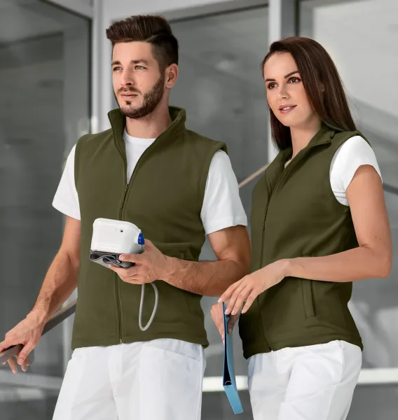 Vesta klasická - Unisex fleecová vesta - pre ženy aj pre mužov