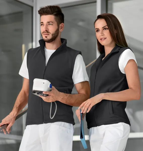 Vesta klasická - Unisex fleecová vesta - pre ženy aj pre mužov