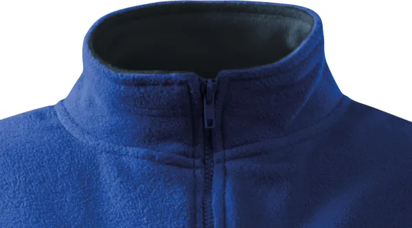 Dámska bunda fleecová - Zapínanie na zips až ku brade