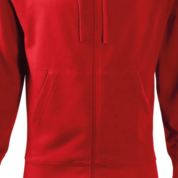 Pánska mikina s kapucňou - Voľný strih s bočnými švami