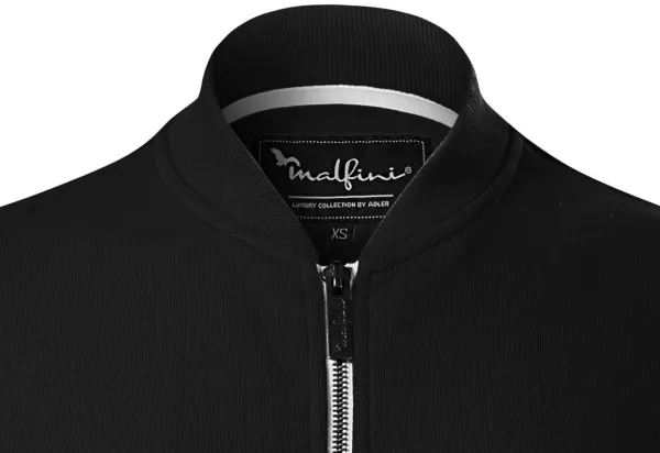 Dámska mikina so skrytými vreckami - Golier v štýle bomber