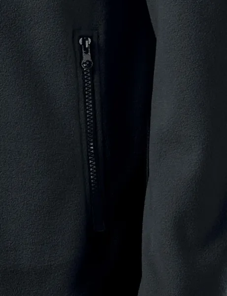 Hrejivá unisex fleecová bunda - Praktické vrecká so zipsom