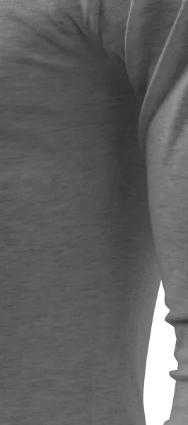 Pánske tričko s dlhým rukávom - Strih s bočnými švami