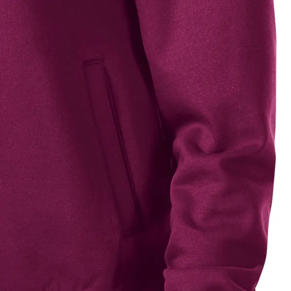 Pohodlná dámska mikina s kapucňou - Vrecká v štýle klokanky