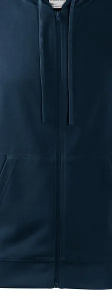 Pánska mikina s kapucňou - Zips vo farbe mikiny