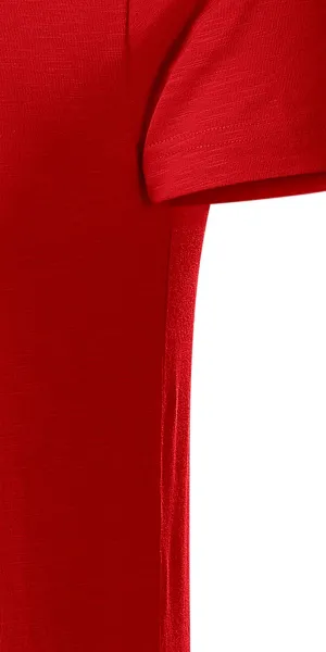 Pánske tričko, štruktúrovaná organická bavlna - Strih s bočnými švami