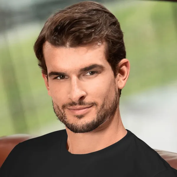 Tričko vyššej gramáže unisex - Klasický okrúhly výstrih