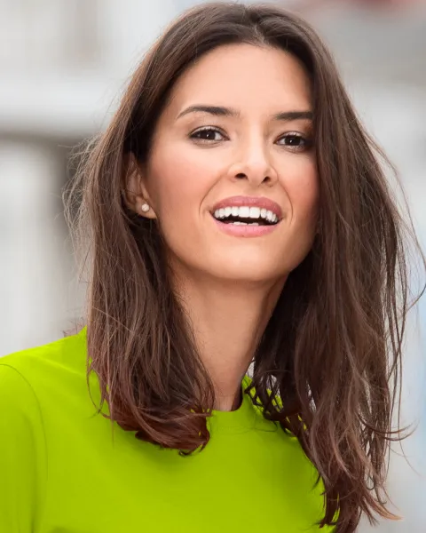 Dámske tričko jednoduché - Klasický okrúhly výstrih