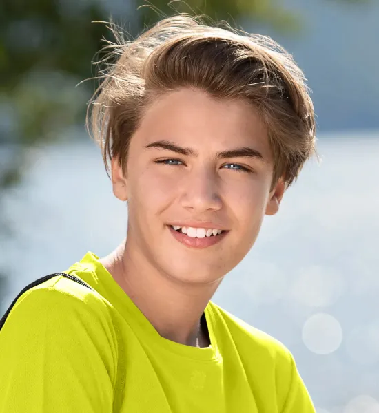 Športové tričko detské - Zaujímavý asymetrický golier