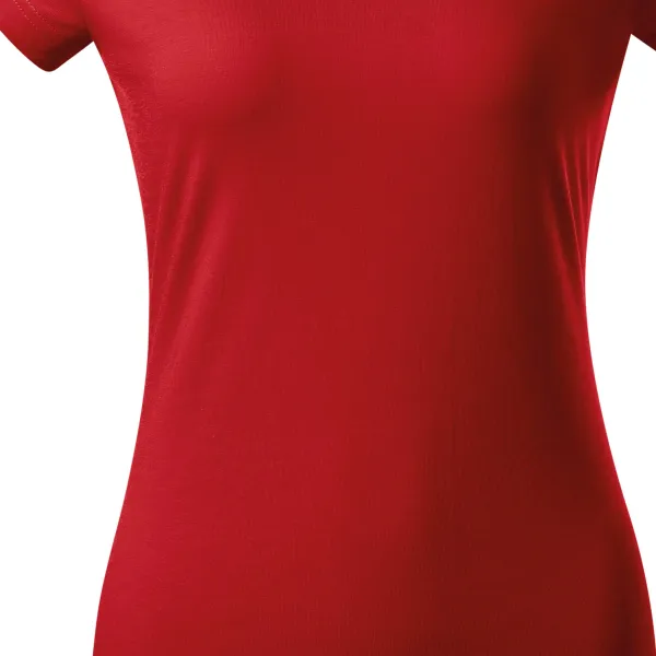 Dámske tričko s V-výstrihom zúžené - Jemne zúžený strih