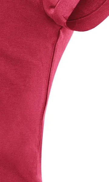 Predĺžené dámske tričko, letné šaty - Strih s bočnými švami