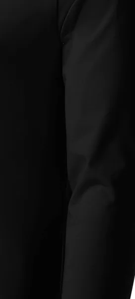 Priliehavé pánske tričko s dlhým rukávom - Strih s bočnými švami