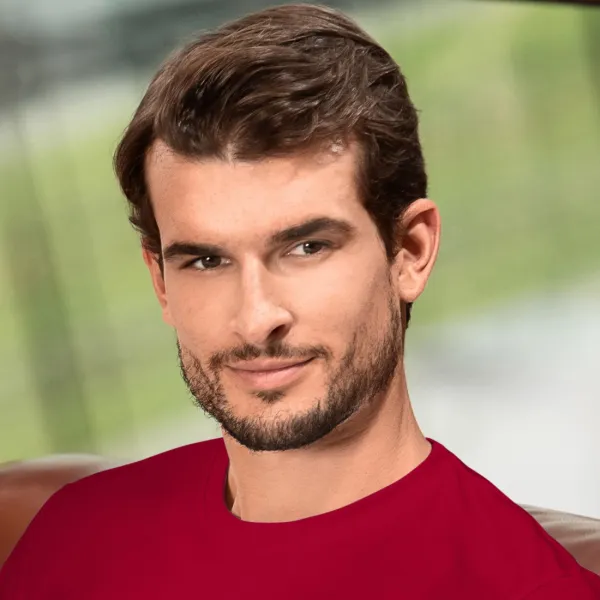 Tričko vyššej gramáže unisex - Klasický okrúhly výstrih