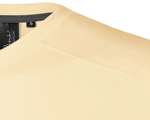 Pánske tričko ozdobené - Dekoratívne prešitie vpredu hore