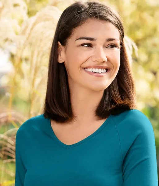 Dámske tričko zúžené, V-výstrih - Hlboký výstrih do V